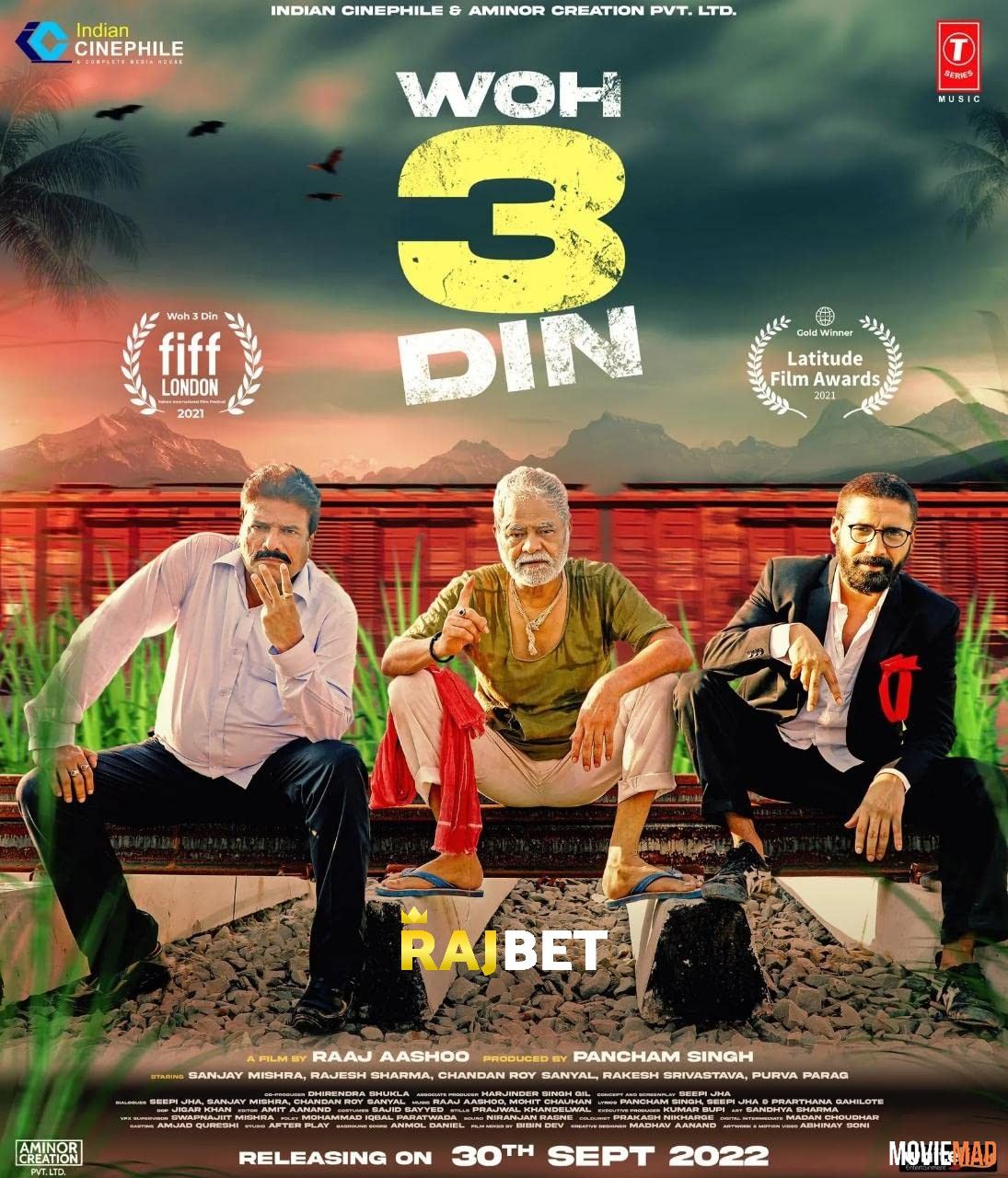 Woh 3 Din (2022) Hindi CAMRip Full Movie 720p 480p