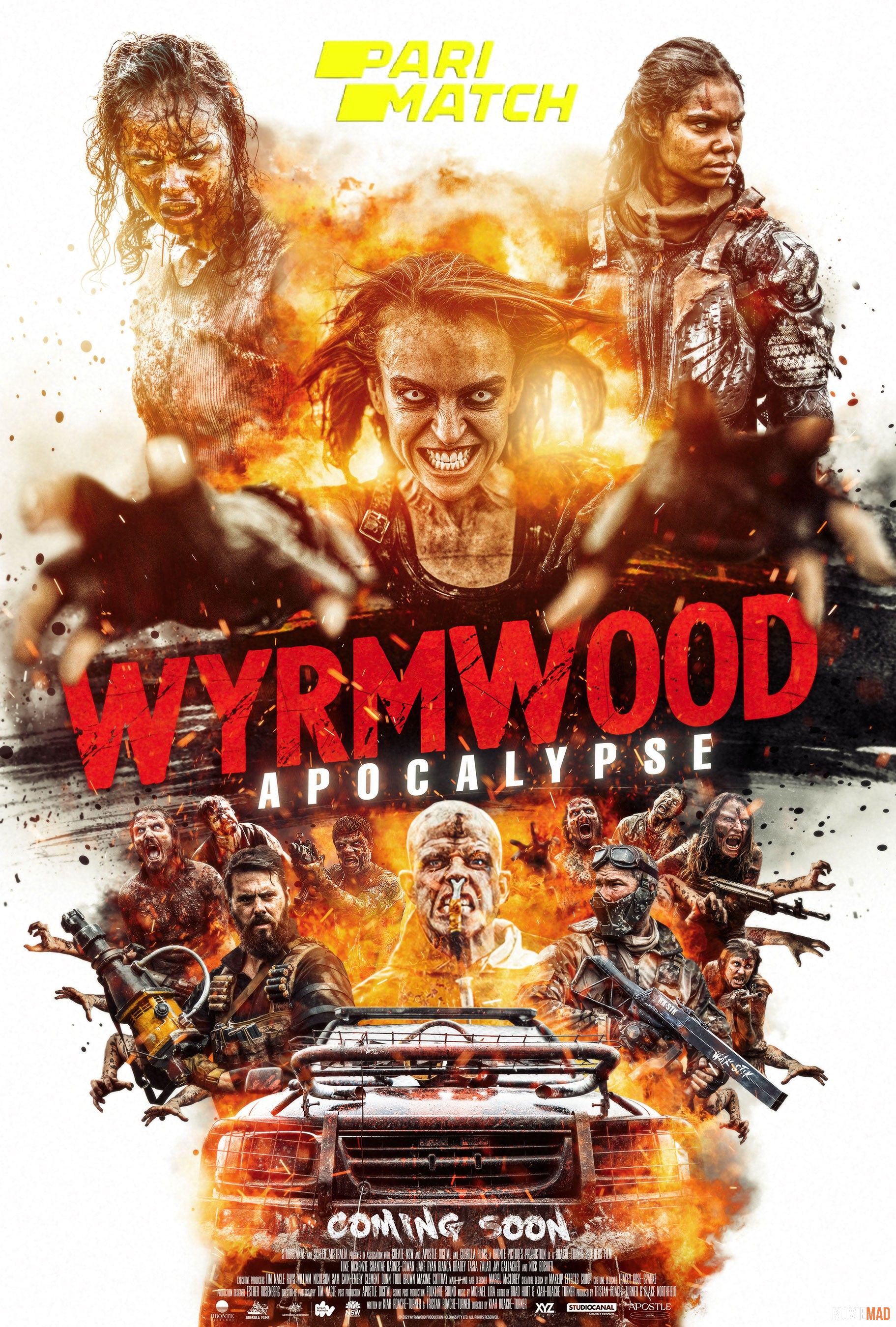 Wyrmwood Apocalypse 2021 Bengali (Voice Over) Dubbed WEBRip Full Movie 720p 480p